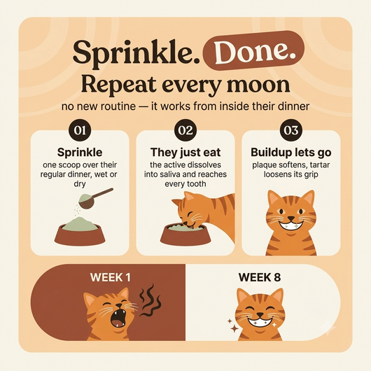 More moons - Teeth cleaning powder